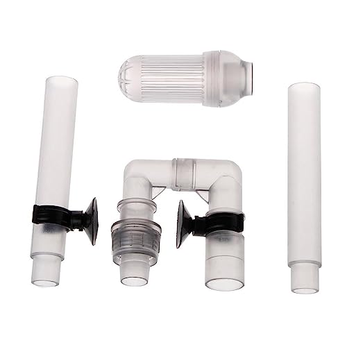 Canister Filters Intake Inlet Tube Kit Fish Tanks External Filter Replacement Accessories with Strong Suction Cups Hose Connectors Adapter Garden Water Pipe Quick Hoses Connector Double Female Male