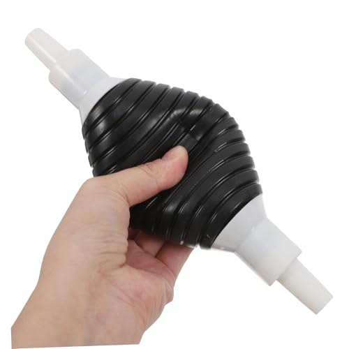 DECHOUS High Flow Manual Fuel Transfer Pump Portable Hand Siphon Flexible Tubes for Car Aquarium and Pool Drainage