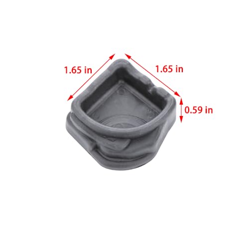6 Pcs Spider Micro Water Bowl, Small Resin Dish for Tarantula Hermit Crab Spider Millipede Tiny Reptile (Medium: 1.65" D, 0.59" H)