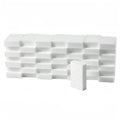 Magic Sponges Eraser,50PCS 2X Density Melamine Sponge Foam Cleaner for Bathtub, Floor, Baseboard, Bathroom, Wall,Kitchen,Furniture (50PCS (2X Density) - color: 50pcs (2x Density)