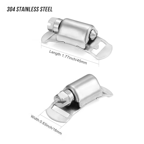 Hose Clamps, DIY 36 FT Metal Strap + 15 Fasteners, Hose Clamps Stainless Steel, Large Adjustable Hose Clamp Pipe Clamp for Pipe Automotive Mechanical Applications - size: 36 FT Metal Strap + 15 Fasteners