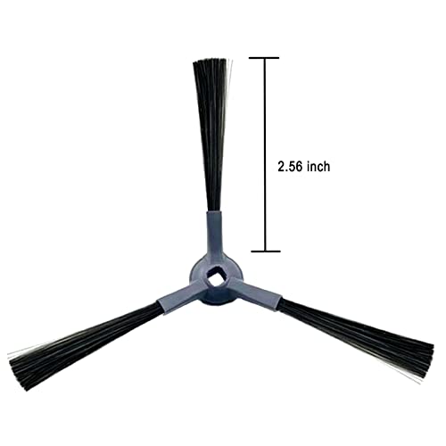 Upgraded Side Brushes Replacement for Shark IQ R101AE RV1001AE AV912S AV911S AV1010AE RV1000 AV970 AV993 AV1002AE Shark AI AV2501S AV2501AE RV2610WD RV2610WA RV2502AE RV2520AOUS Robot Vacuum Cleaner - color: 8 Pack
