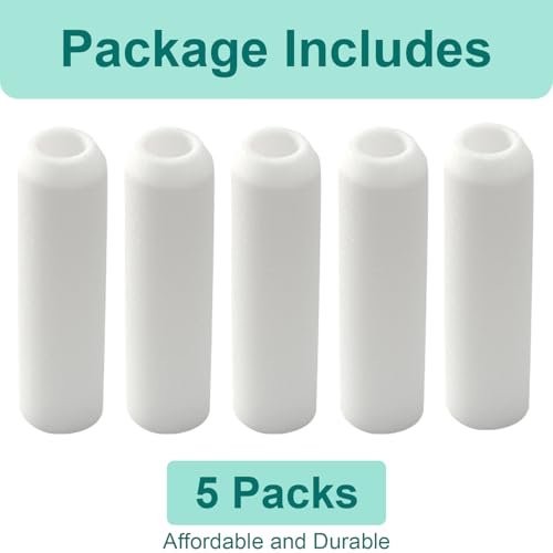 5 Pack Air Stone Replacement for All Biorb Aquariums, Flow/Halo Series 15 Acrylic 4 Gallon Aquarium, Aquarium Filter Accessories - size: 5 PCS