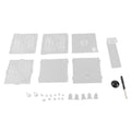 Acrylic Fish Tank Isolation Box | Adjustable Aquarium Hatchery/Breeding Box | Transparent Fish Holder with Suction Cups | 3 Sizes for Fry/Sick Fish (10CM*10CM*10CM) - size: 10CM*10CM*10CM