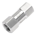 Air Check Valve - 1/2" NPT Female High Pressure Stainless Steel Hex One Way Valve For Air - size: 1/2" NPT, style: High Pressure Female x Female