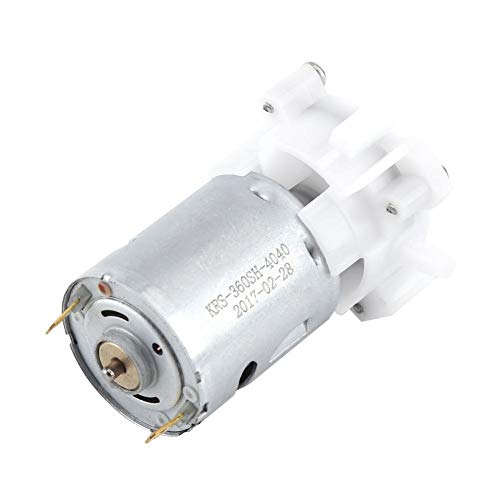 , DC 3-12V Mini Self Priming Gear Pump with -360SH Motor, Aquarium Water Pumping Tool, for Aquarium Fish