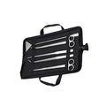 ibasenice 5pcs Aquarium Maintenance Tool Set Stainless Steel Scissors and Tweezers for Aquascaping Includes Canvas Storage Bag for Freshwater and Plant Care