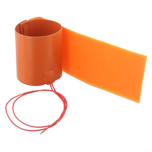 Minhe Flexible Silicone Heating Pad 12V 240W Bottle Heater Mat 10x30cm for Brewing Fermentation Reptile Cage Aquarium Camping