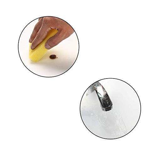 23.6'' by 15.7''Flexible Silicone Placemat Non Slip Waterproof Heat Resistant Dinner Table Transparent with Fog 2 PCS - color: Transparent With Fog-2 Pcs