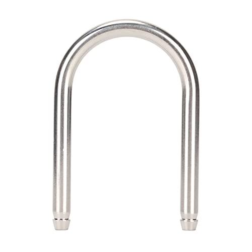 Zerodis Aquarium U Shape Tube, Fish Tanks Carbon Dioxide Air Bend Trachea Connecting Pipe Stainless Steel Tube CO2 Connector for Aquarium Fish Tanks Co2 Oxygen Tubing