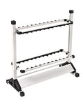 JOYWAVE Fishing Rod Holders,Aluminium Fishing Pole Holders,Portable Fishing Rod Rack,Holds Up to 24 Rods,Fishing Pole Vertical Ground Display Rack