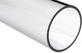 Plastic-Craft | Extruded Acrylic Round Tube, Clear, 1-1/8" (1.125") ID x 1-1/4" (1.25") OD x 72" L (Pack of 4) - size: 72.0" L x 1.25" OD