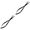 KESYOO 2pcs Household Aquascaping Scissor Tool Spring Scissors for Fish Tank Plant Trimming Aquatic Plant Scissors for Aquarium Maintenance and Pruning
