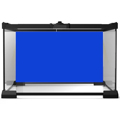 Aquarium Background Blue Fish Tank Background Fish Backdrop for Aquarium Wallpaper Fish Tank Backdrop Aquarium Poster Background Reptile Habitat Background Vinyl 36x18in - size: 36(W)x18(H)inches/ 90(W)*45cm(H)