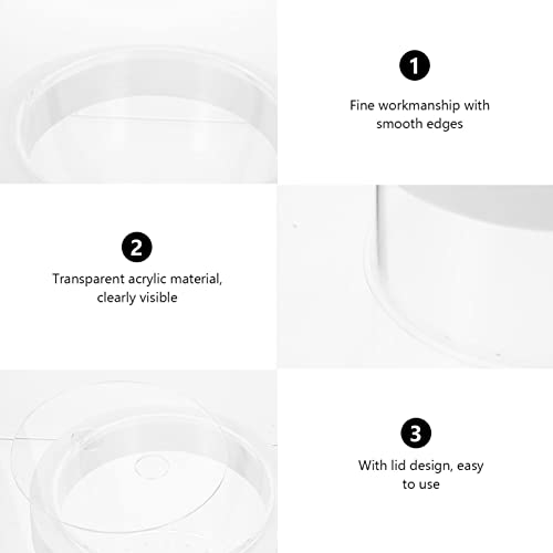 Mipcase Floating Aquarium Breeding Box Fish Tank Hatchery Openable Cover Easy Removal and Floating Design for Isolating Small Fish and Eggs - color: White