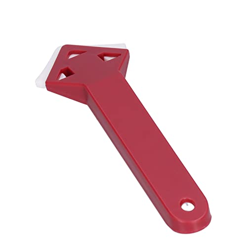 2-Pack Silicone Window Scraper Glass Glue Remover Angle Sealant Tool for Kitchen Bathroom Multi-Surface Cleaning