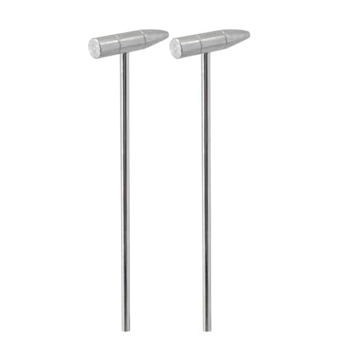 Small Hammer for Tuning Kalimba Thumb Piano, Craft hammer Mallet for Small Projects, Jewelry, Watch Band, Handcraft, 2 Pcs - color: 5.1" Little Hammer, 2 Pcs