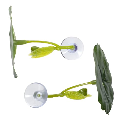 3Pcs Betta Leaf Hammock, Betta Fish Bed Leaf Hammock, Betta Tank Decor, Simulates Natural Habitat, Comfortable and Practical Resting Spot