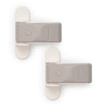 Ubbi Door Pinch Guards, Baby Proof Doors, Child Safety, Baby Finger Protectors, 2 Pack, Taupe - size: One Size, style: Taupe Pinch Guards