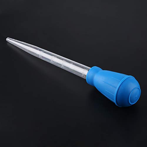Aquarium Water Changer | Safe Plastic Pipette for Fish Enclosure Maintenance/Feeding/Water Changes | 4 Scale Dropper with Extension Tube