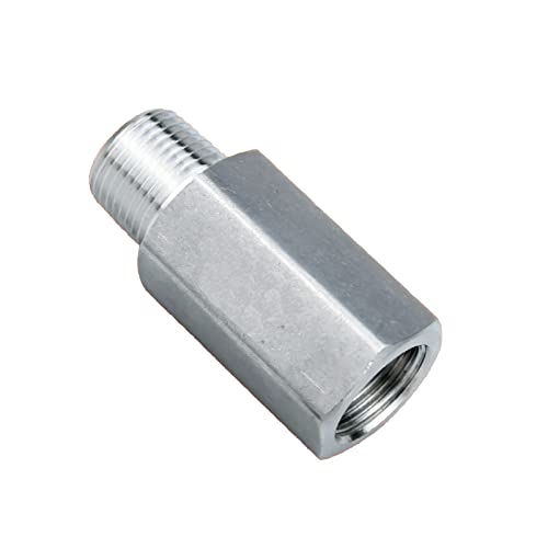 1/4 Inch NPT Female to Male Thread 304 Stainless Steel Check Valve One Way Non-Return Valve for Water Oil Gas Check Valve 1PCS