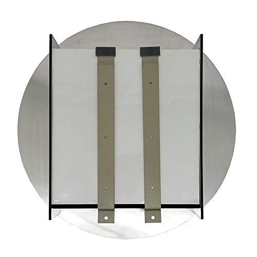 Aussie Aquariums 2.0 Wall Mounted Aquarium - Porthole Brushed Black Fish Tank - color: Black, size: Porthole