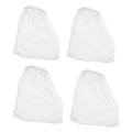 4pcs Aquarium Filter Bags Reusable Fish for Filter Nylon Bag for Electric Gravels Cleaner Water Changer Sand Washer Net
