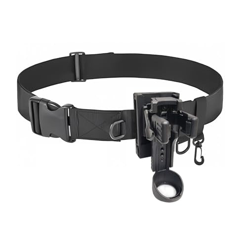 Fly Fishing Rod Holder,3rd Hand Belt Clip Rod Holder,Fly Fishing Wader Belt,Fishing Belt, for Fly Fishing and Spinning Rods