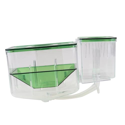 BESPORTBLE Aquarium Fish Breeding Isolation Tank Transparent Acrylic Incubator Box for Juvenile Fish Shrimp Protection with Self Guided Home Aquarium Hatchery