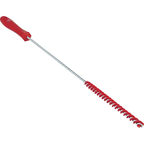 Vikan 53754 Tube Brush,.4",PP/PBT,Red - color: Red, size: 5375