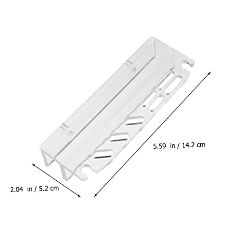 Aquarium Cleaning Tool Rack Fish Tank Tool Organizer Suitable for Scissors Tweezers Tongs Scrappers and Practical