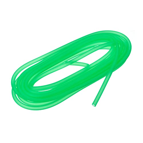 uxcell Aquarium Airline Tubing Hose 5/32" ID 15/64" OD 1Pcs 13.12 Ft Silicone Flexible Airline Tubing for Fish Tank, Terrariums, and Hydroponics, Grass Green - color: Grass Green