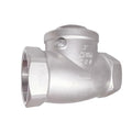 3" Stainless Steel Check Valve, NPT Threaded Horizontal Check Valve Check valve to prevent backflow, check valve for water, oil and air, also available with compressor DN80 - size: 3"(DN80)