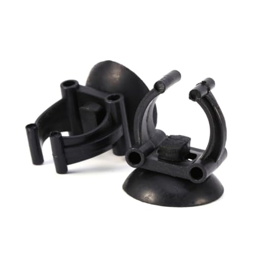 KESYOO 30pcs Aquarium Cups for Fish Tank Heating Rods Holders for Aquariums Easy to Install Safe for Fish and Black