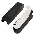 5 Pack Adhesive Cabinet Handles Stick On Drawer Pulls Black 4 Inch Long Modern Cupboard Handles Dresser Pulls Furniture Hardware No Drill Pull Handle - color: C-Matte Black, size: 4 Inch