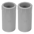 Magluv 2 Pack Rubber Adapter for Fluval Ribbed Hosing 104/105/106/204/205/206, Aquarium Tubing Connectors for Fluval Rubber Hose Connector Fluval 206 Replacement Parts, A20016
