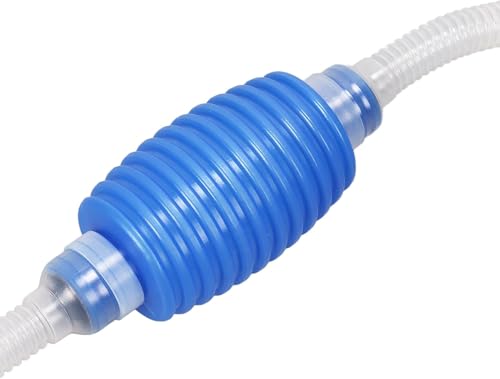 Manual Fish Cleaner, Mini Portable Fish Toilet Suction Machine Convenient Simplely Use Aquarium Siphon Water Changer with Filter for Aquarium Drainage Water Filling and Sucking