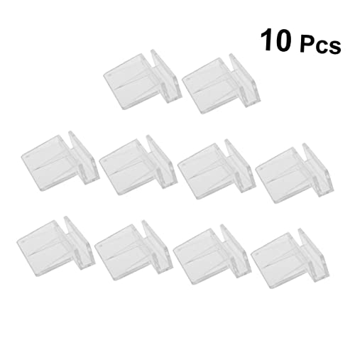 10pcs Acrylic Support Bracket for Fish Tank Aquarium Lid Holder Fish Tank Bracket for Pets