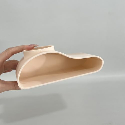 Underwater Tube Tunnel For Aquariums With Safe Cavity For Fish Shrimp Loaches To Explore And Rest In Stimulating Habitat Setup(Small Beige) - color: Beige, size: zzzz-s