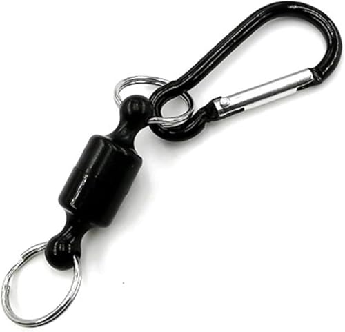 Fishing Strongest Magnetic Net Release Magnet Clip Holder Retractor, Quick Release Keychain with Super Strong Magnet, Fly Fishing Magnetic Buckle Fishing Equipment,Accessories