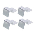 balacoo 4pcs Aquarium Glass Lid Clips Sturdy Fish Tank Lid Holders for Secure Glass Covers Easy Installation Practical Design for Aquariums and Freshwater Tanks