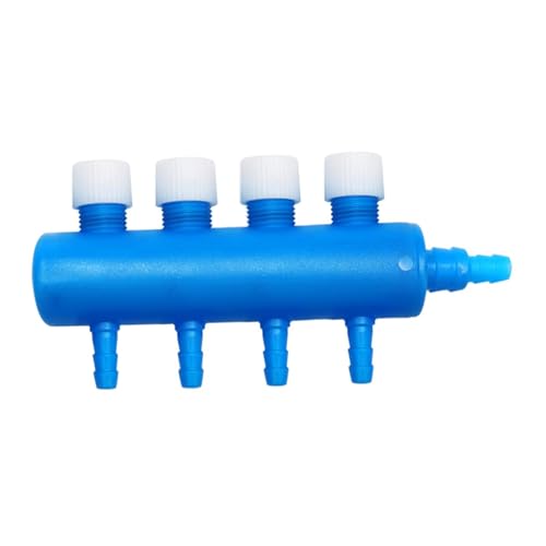 Aquarium Air Control Valve, Practical Air Pump Connector, Fish Tank Accessory, Multi-Port, 4 Way - size: 4 Way