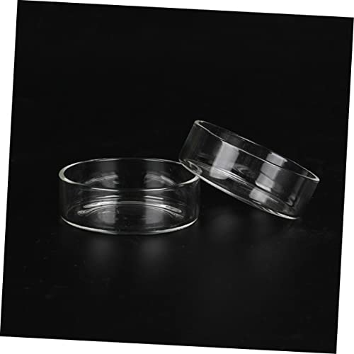 5pcs Crystal Shrimp Feeder Dish Round Shrimp Food Basin Aquarium Fish Feeder Feed Dish Tank Bowl - size: Size 2