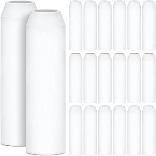 Havawish 20 Pcs Aquarium Artificial Air Stones Bulk 1.4" L x 0.4" D Bubble Release Tool Compatible with BiOrb and Biube Fish Tanks Filter Replacement Kit Accessories