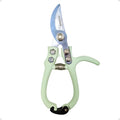 Fondwell 6" Gardening Shears Hand Pruners: Lightweight Garden Trimmers with Bypass Blades - Reliable Bonsai Cutters for Small Plants - style: 6" Curved