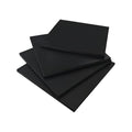 4 Pieces Anti Vibration Pads 1/4 in Thick X 6 in X 6 in, Neoprene Rubber Pads, Hard Rubber Block for Anti-Slip, Shock Absorption, Protection - size: 6in X 6in X 1/4in, style: No adhesive,Rubber