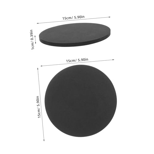 SUPVOX Aquarium Bottom Cushion Mat Non-Slip Pad for Fish Tanks and Terrariums Shock Absorbing Base for Furniture Protection and Stability - size: 15.00X15.00X1.00CM