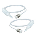 Cabilock 2pcs Home Brewing Siphon Hose Plastic Wine Beer Transfer Tubing with Filter for Bottles Easy Handling Spill Liquid Transfer for Narrow Wide Mouth Containers