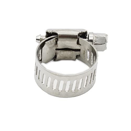 20PCS Cable Clamp,TTZEZE Adjustable 304 Stainless Steel Duct Clamps Hose Clamp Pipe Clamp Air Ducting Clamp Worm Drive Hose Clamps Tube Clamp Metal Clamp Pipe Hoop,Pipe or Wire Cord Installation - size: Adjustable: 13-23mm/0.51-0.91''