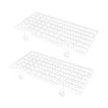 1Set Aquarium Bottom Grid Divider Board Suction Cups for Fish Tank Separation Durable Isolation Board for Fish Breeding and Tank Supplies